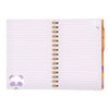 Notebook con spillette Pelly Panda - Bango Berry - La Sibilla