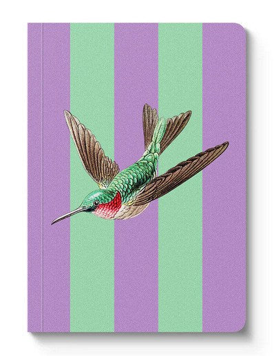 Taccuino A6 Striped Hummingbird - La Sibilla