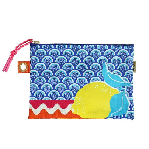 Trousse in Cotone Limone - La Sibilla