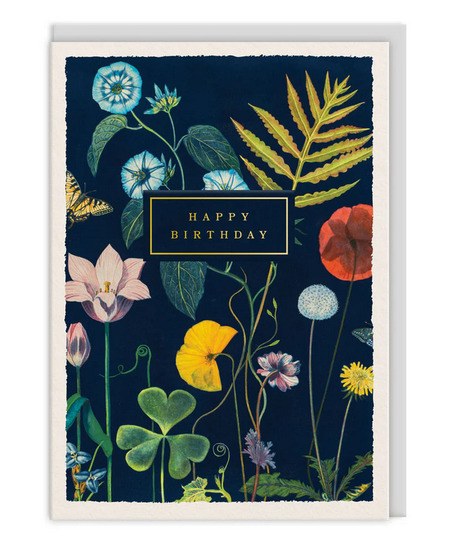 Biglietto Birthday Poppies - La Sibilla
