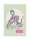Biglietto Cartolina Yay Cards Octopus Hug - La Sibilla
