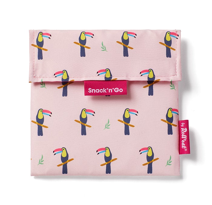 Lunchbag Riutilizzabile Snack'n'Go Tucan - Roll'Eat - La Sibilla