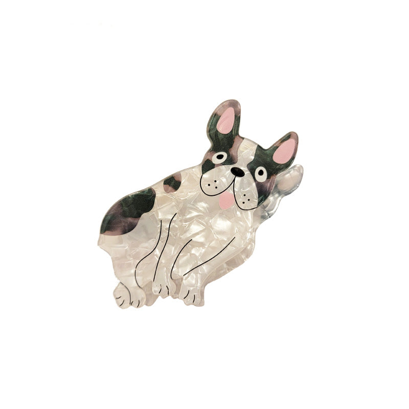 Pinza per capelli French Bulldog - La Sibilla