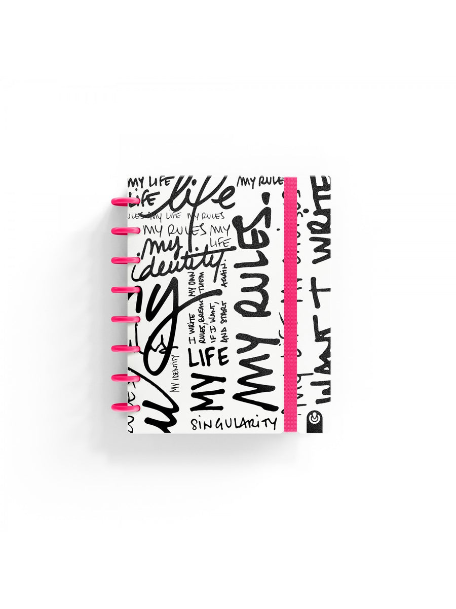 Notebook Ingeniox A5 My Life Pink - La Sibilla