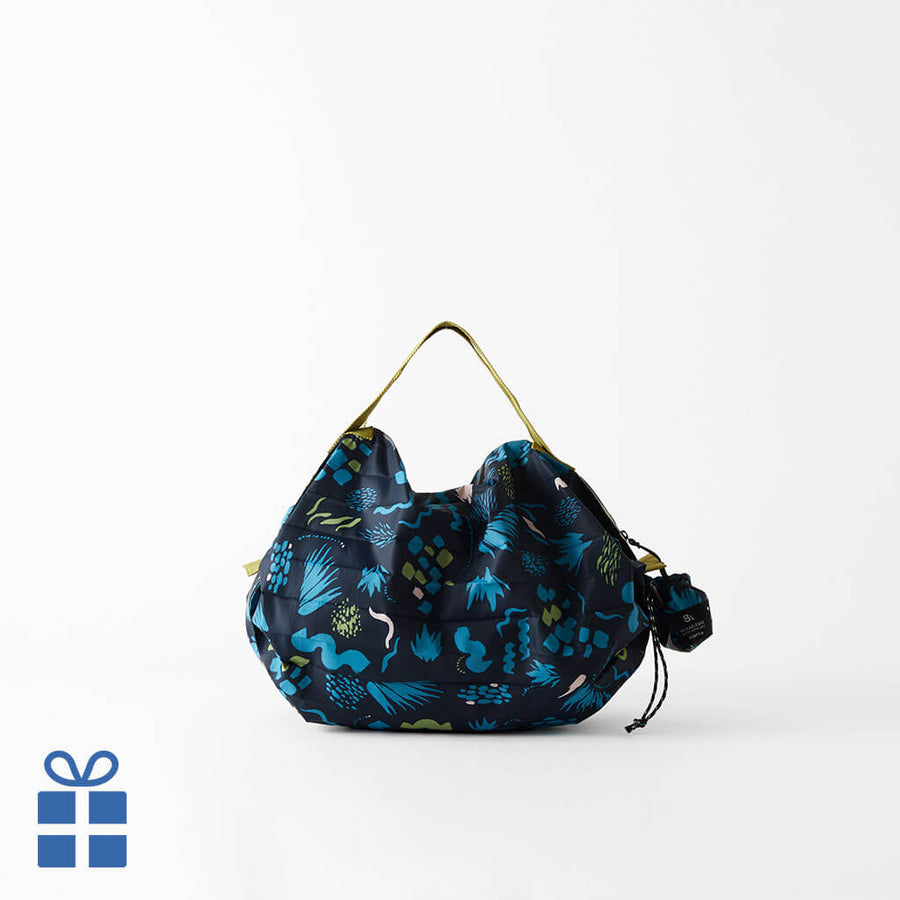 Shopper pieghevole con zip Marine - Shupatto - La Sibilla