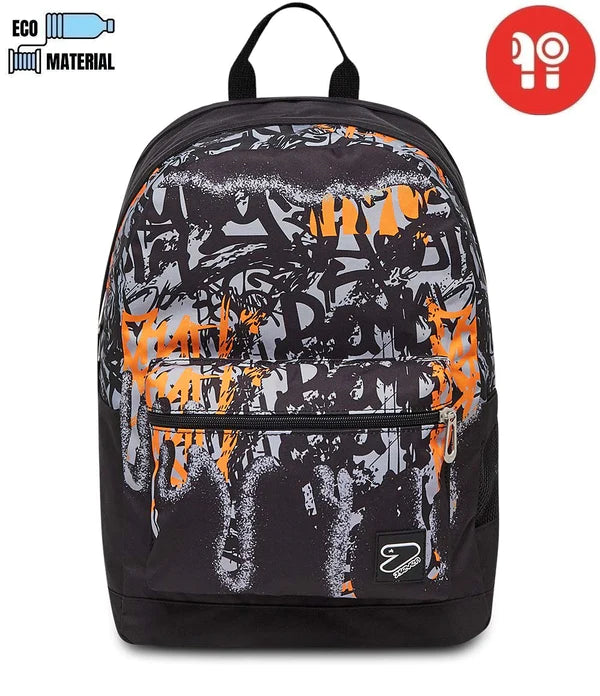Zaino Scuola Reversible con cuffie wireless Spray Drip - Seven - La Sibilla