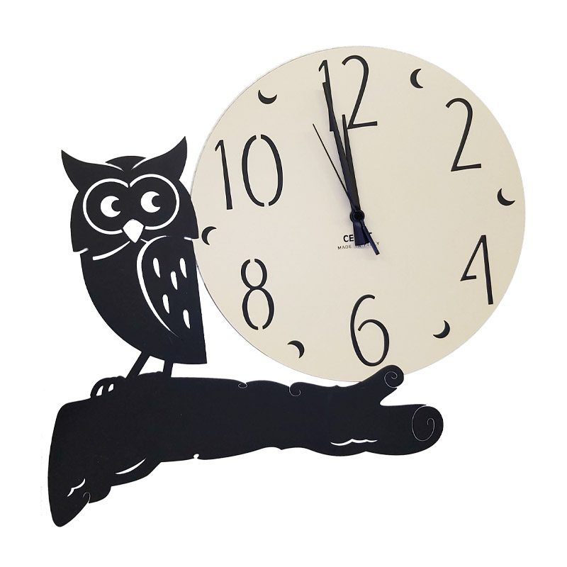 Orologio da parete Owl - La Sibilla