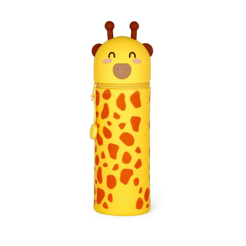 Astuccio 2 in 1 in Morbido Silicone Giraffe - Legami - La Sibilla