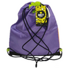 Zaino Sacchetto Coulisse Smileyworld Viola/Arancio - La Sibilla