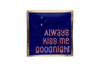 Piatto in vetro Always Kiss Me Gift Company - La Sibilla