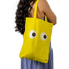 Shopper Tote "Ojos Amarillo" Fisura - La Sibilla