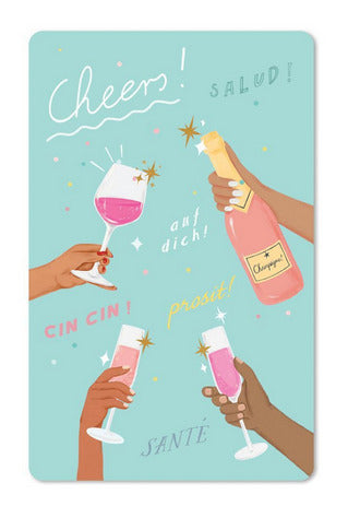 Biglietto Cartolina Lunacard Cheers - La Sibilla