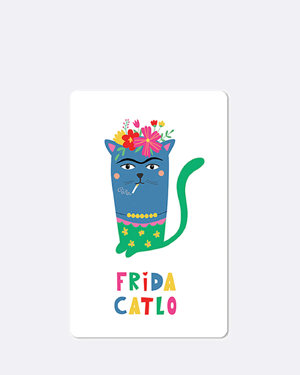 Biglietto Cartolina Lunacard Frida Katlo - Chic.Mic - La Sibilla