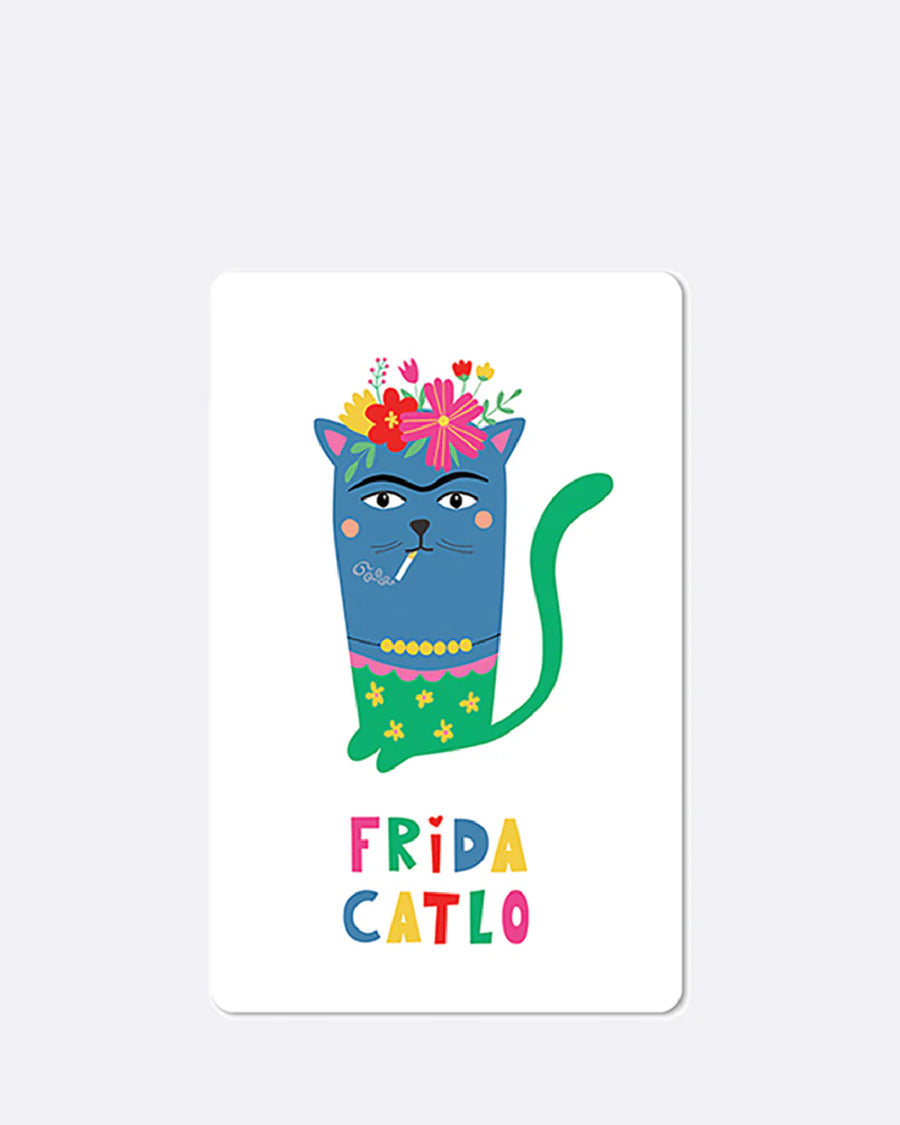 Biglietto Cartolina Lunacard Frida Katlo - Chic.Mic - La Sibilla