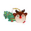 Decorazione Natalizia Peluche HO-HO-Hornaments Reindeer - La Sibilla