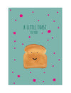 Biglietto Cartolina Yay Cards A Little Toast - La Sibilla