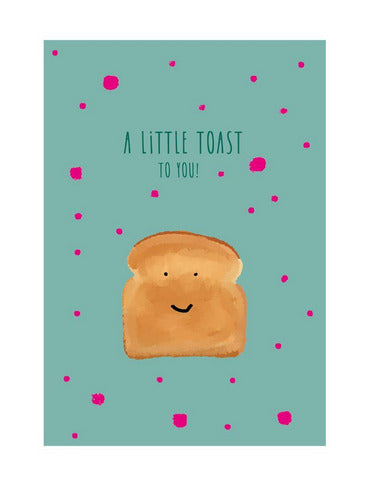 Biglietto Cartolina Yay Cards A Little Toast - La Sibilla