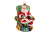 Decorazione per albero di Natale in vetro Santa's Armchair - Huras Family - La Sibilla