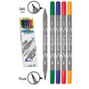 Set da 5 Calli.Brush colori basic - Online - La Sibilla
