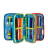 Astuccio Scuola 3 zip Scribbled Flame - Seven - La Sibilla