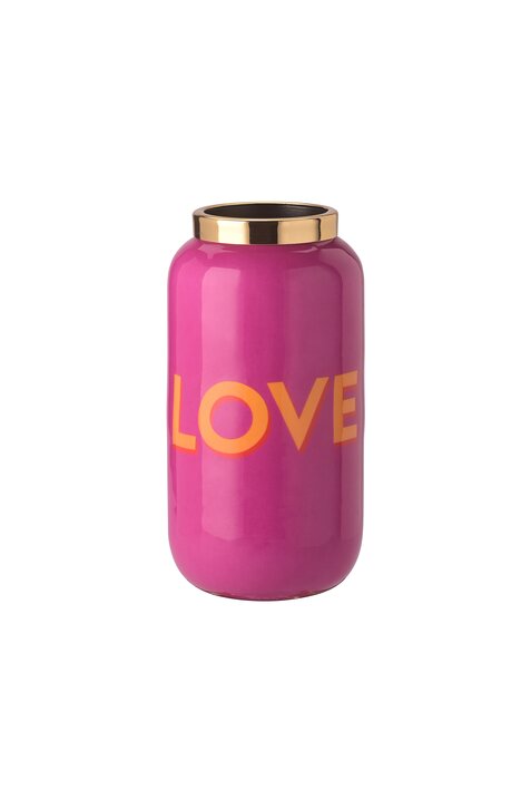 Vasetto in Acciaio Love Gift Company - La Sibilla