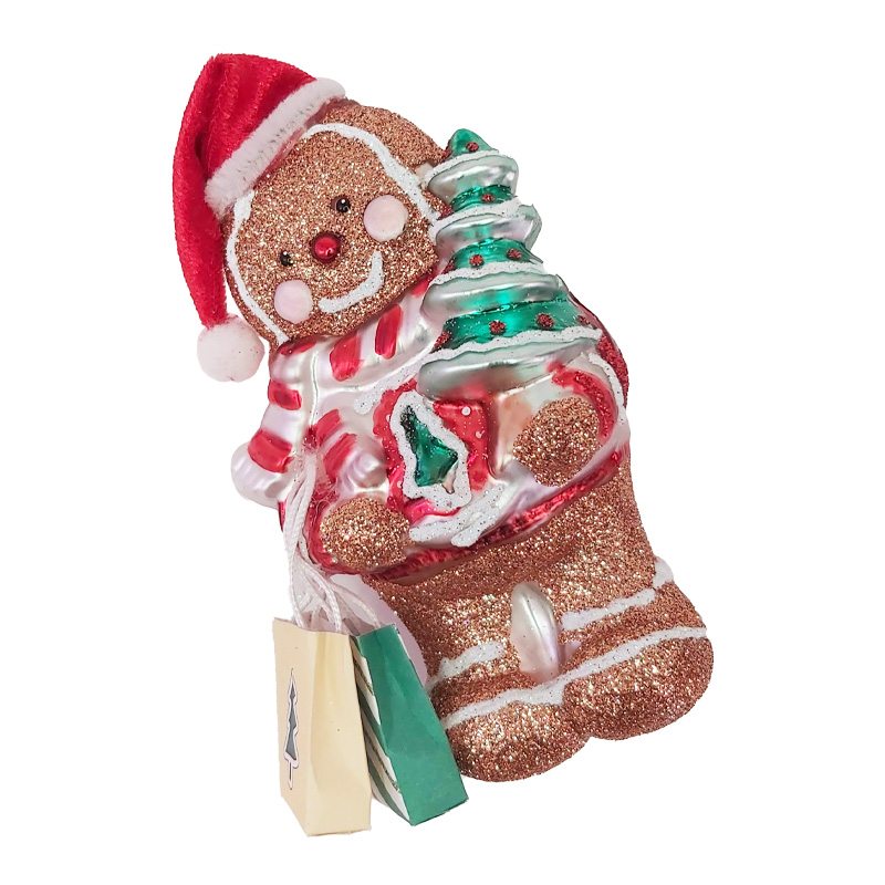 Decorazione per Albero di Natale vetro Sir Marzipan - La Sibilla