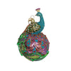 Decorazione per albero di Natale in vetro Kurt S. Adler - Peacock - La Sibilla