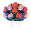 Biglietto pop up Snapdragon Bouquet - Flora by Origamo - La Sibilla