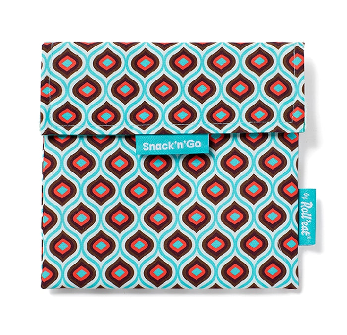 Lunchbag Riutilizzabile Snack'n'Go Vintage Drop - Roll'Eat - La Sibilla