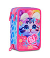 Astuccio Scuola 3 zip Cat&amp;Air - SJ Gang - La Sibilla
