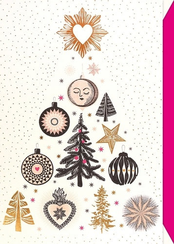 Biglietto Doppio Xmas Tree - Artebene - La Sibilla