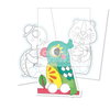 Graffy Puppet marionette da Colorare, animaletti - Avenue Mandarine - La Sibilla
