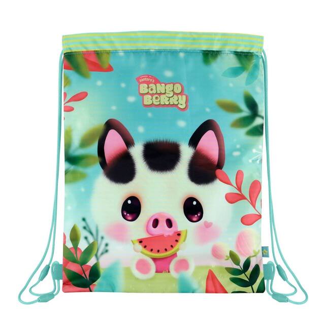 Gym Bag Piggy Pig - Bango Berry - La Sibilla