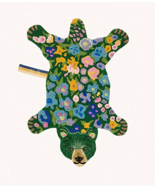 Tappeto Josie Jardin Bear Small - Doing Goods - La Sibilla