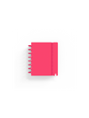 Notebook Ingeniox A5 Gridded Red - La Sibilla