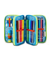 Astuccio Scuola 3 zip Feeling Me - Seven - La Sibilla