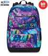 Zaino Scuola Reversible Pockets con cuffie wireless Dyelight - Seven - La Sibilla