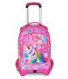 Trolley Scuola JACK 3 Ruote Flyunicorn Girl - SJ Gang - La Sibilla