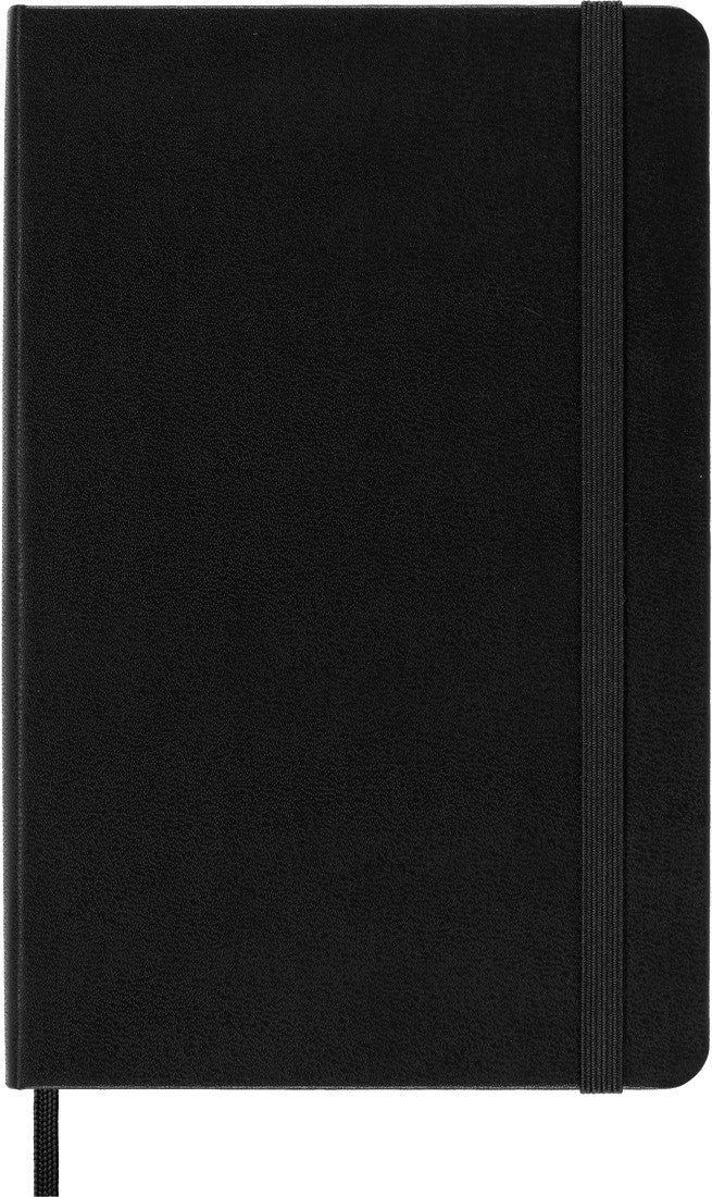 Taccuino Classic Large Righe Copertina Rigida Nera Moleskine - La Sibilla