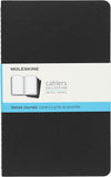 Set da 3 quaderni Cahier Puntinato Large Nero Moleskine - La Sibilla
