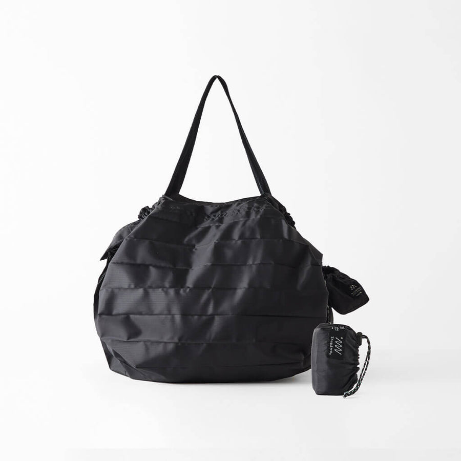 Shopper pieghevole con zip Black - Shupatto - La Sibilla