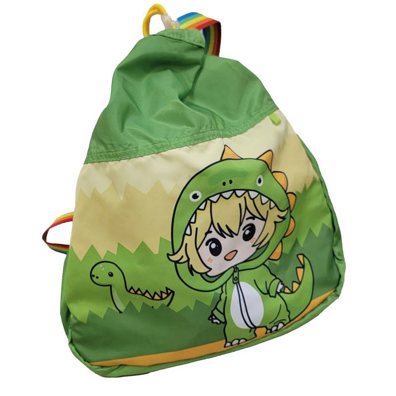 Sacca gym bag Green Kawaii - La Sibilla