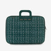 Tracolla per PC Tweed 15" Verde Bombata - La Sibilla