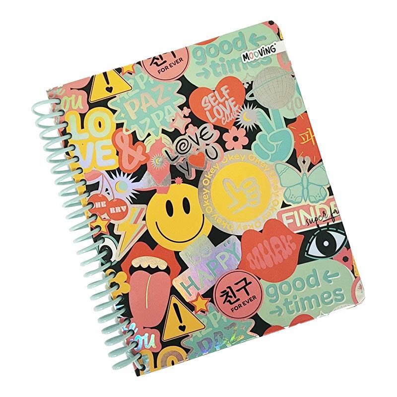 Quaderno Spiralato M Smile Mooving - La Sibilla