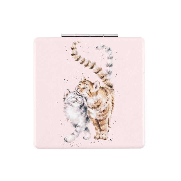 Specchietto portatile Cat - Wrendale Designs - La Sibilla