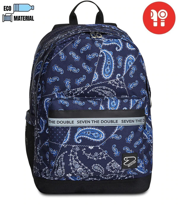 Zaino Scuola Seven The Double Pro XXL con cuffie wireless - La Sibilla