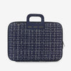 Tracolla per PC Tweed 15" Blu Bombata - La Sibilla