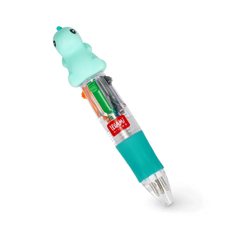 Mini penna a sfera 4 colori Dino - Legami - La Sibilla