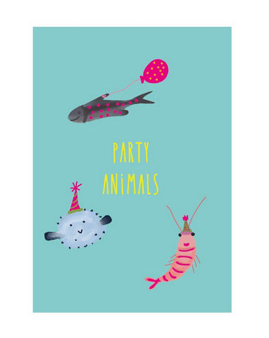 Biglietto Cartolina Yay Cards Party Animals - La Sibilla