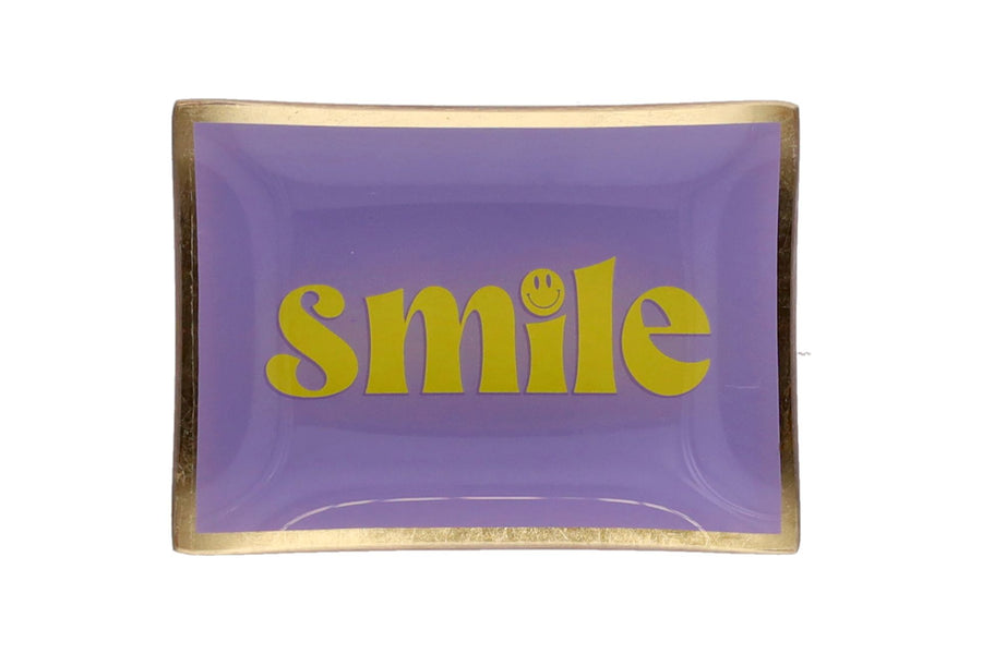 Piatto in vetro Smile Gift Company - La Sibilla